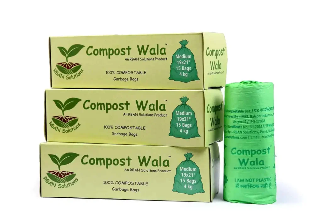 MEDIUM 3_1 Medium Compostable Garbage Bag - 3