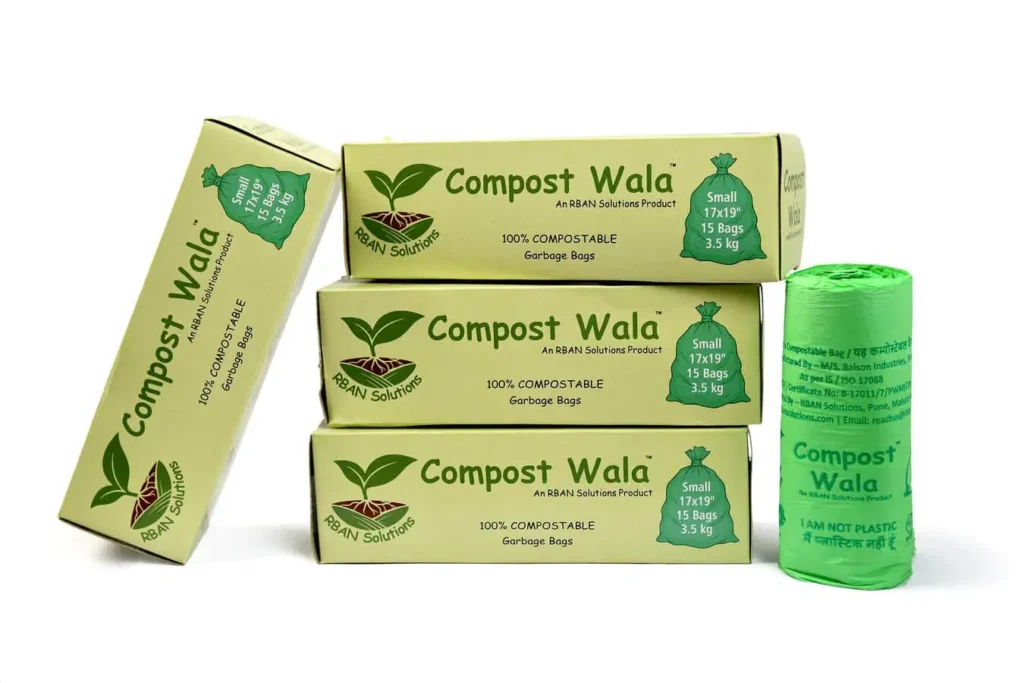 SMALL 4_1 Small Compostable Garbage Bag - 4